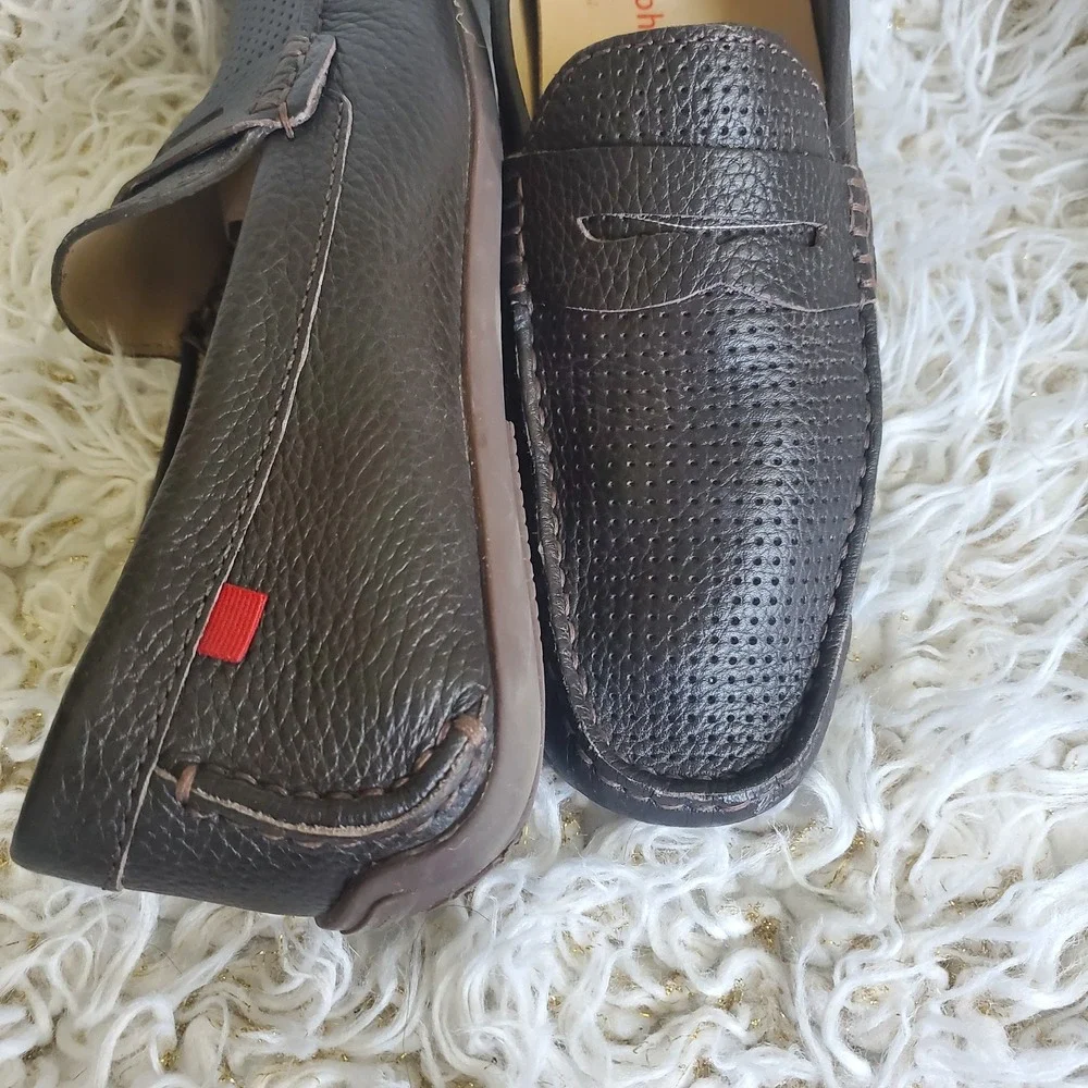 Marc Joseph New York Men's Union‎ Street Leather Loafer, Size 9.5, Brown